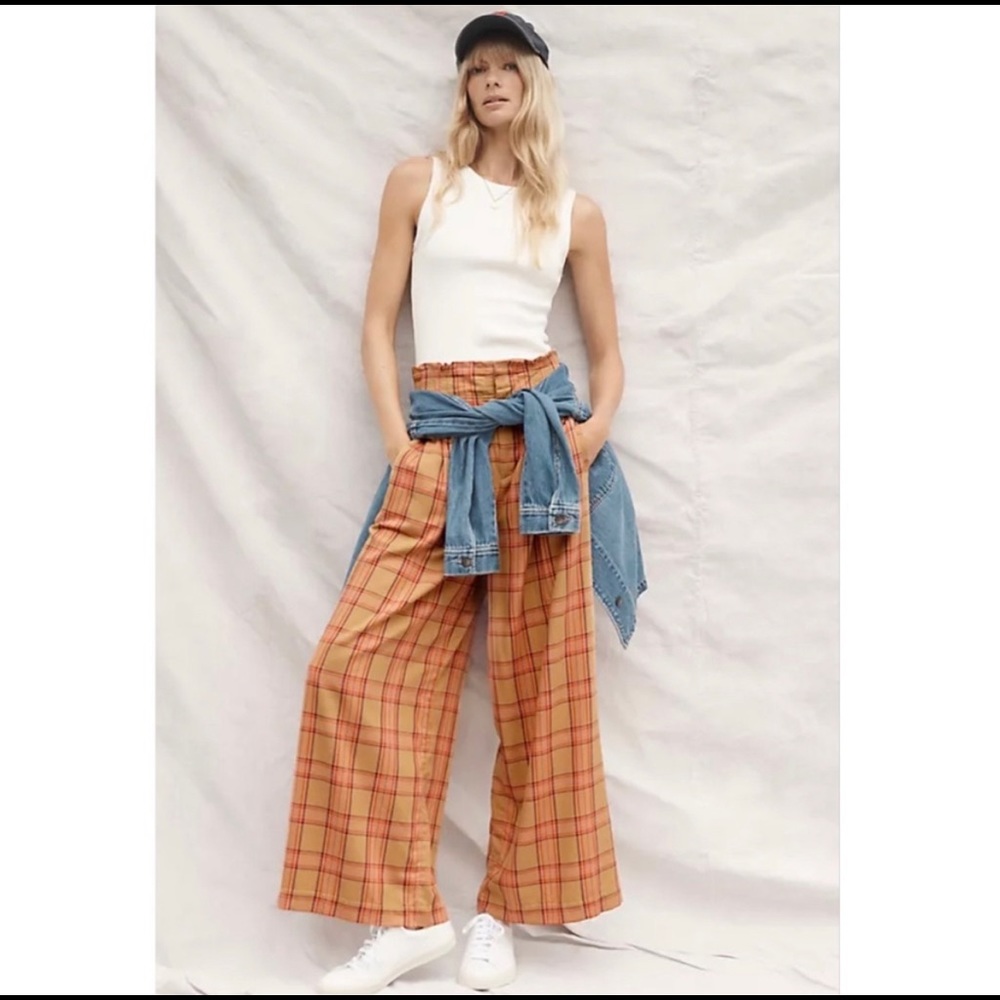 Maeve by Anthropologie Wide Leg Trouser